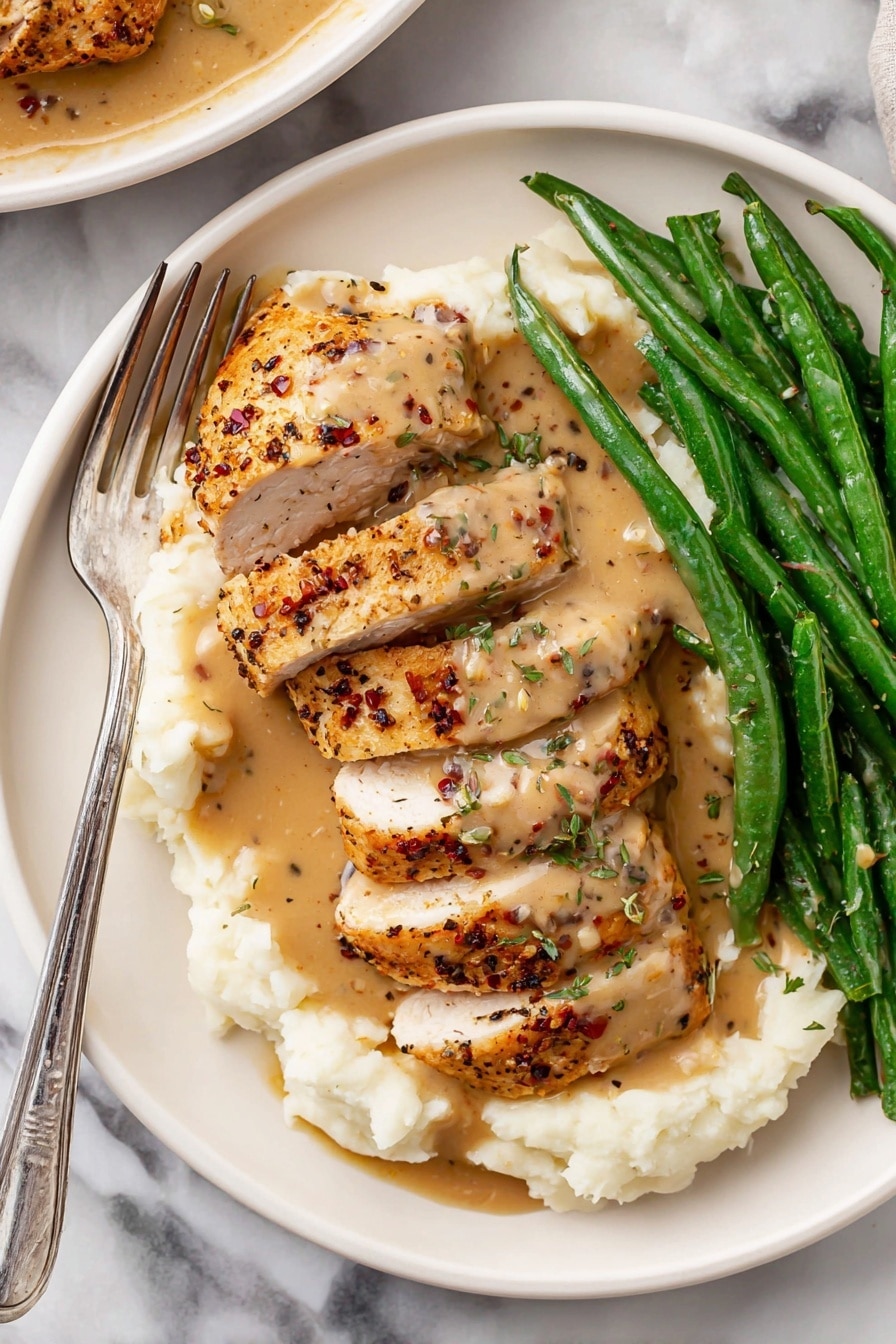 Creamy Ranch Chicken - Serving Suggestion