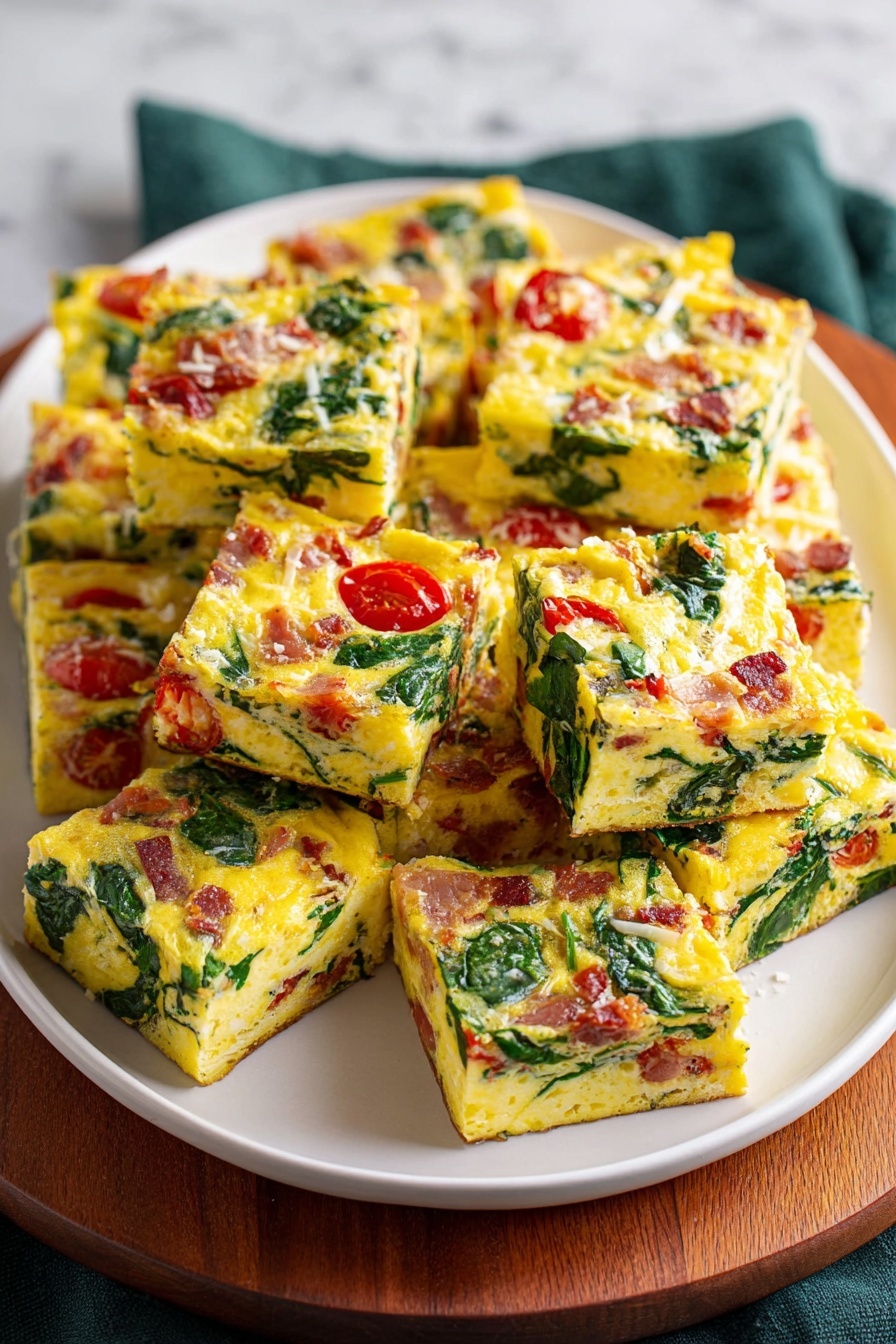 The image shows two stacked breakfast sandwiches on a white marbled surface. Each sandwich has three layers: the bottom and top are light brown toasted English muffins with a soft texture. Inside each muffin, there are two thick, yellow folded egg slices that look fluffy. Above the eggs, there is a rough-textured layer of green mashed avocado. The top layer inside the sandwich is bright red, smooth tomato slices. Part of another English muffin bottom is visible on the left side of the wooden surface. The background is a white marbled texture. photo taken with an iphone --ar 2:3 --v 7