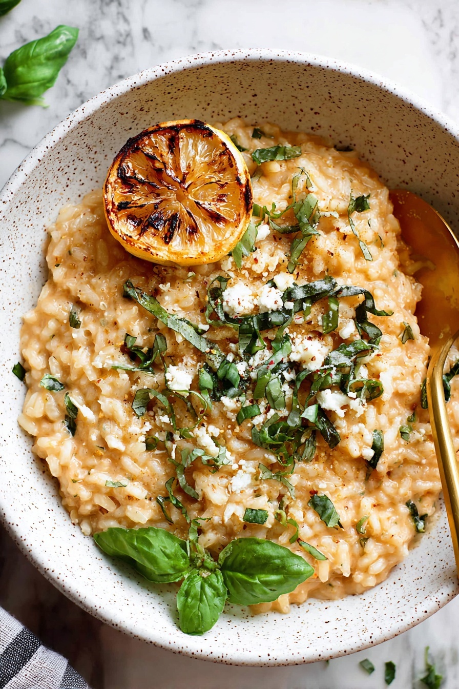 Lemon Chicken Orzo - Serving Suggestion