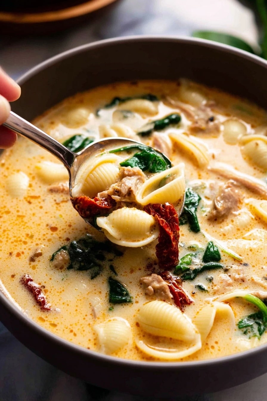 Creamy Tuscan Chicken - Serving Suggestion