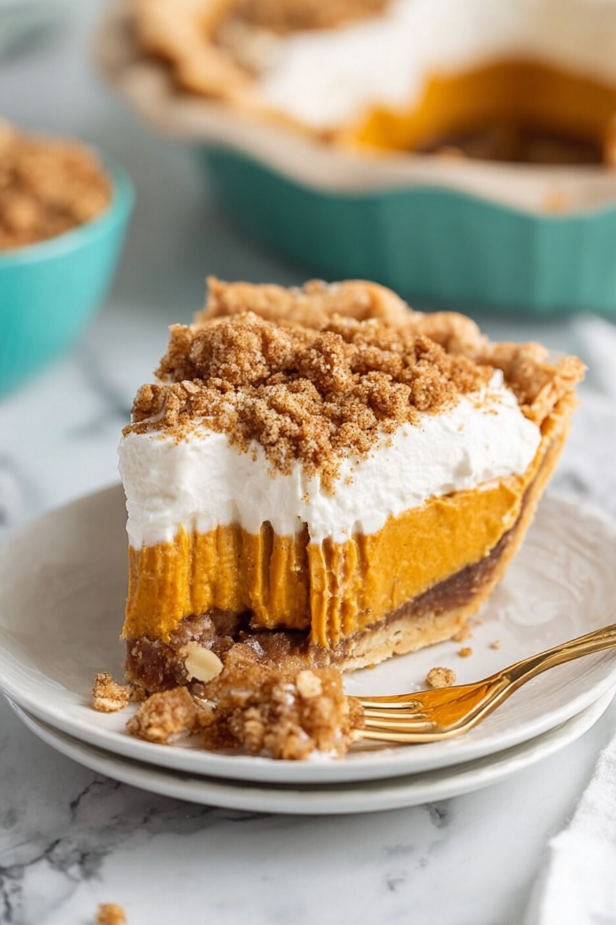 Pumpkin Pie - Serving Suggestion
