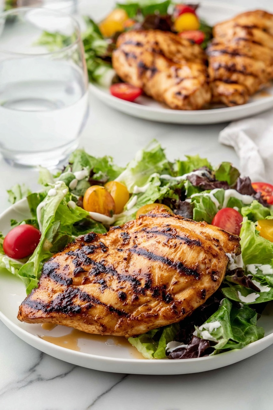 lemon honey grilled chicken - Serving Suggestion