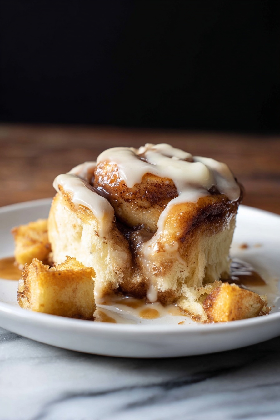 Apple Cinnamon Rolls - Serving Suggestion