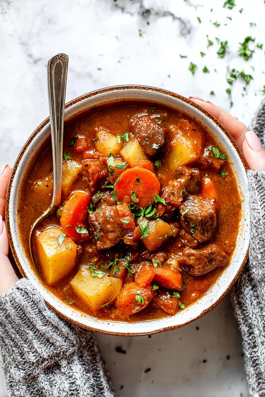 beef stew - Serving Suggestion