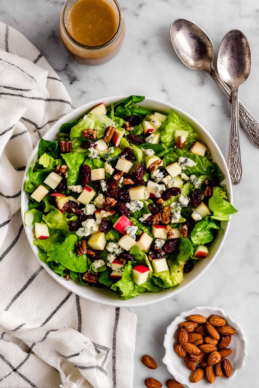 cranberry and blue cheese salad - Serving Suggestion