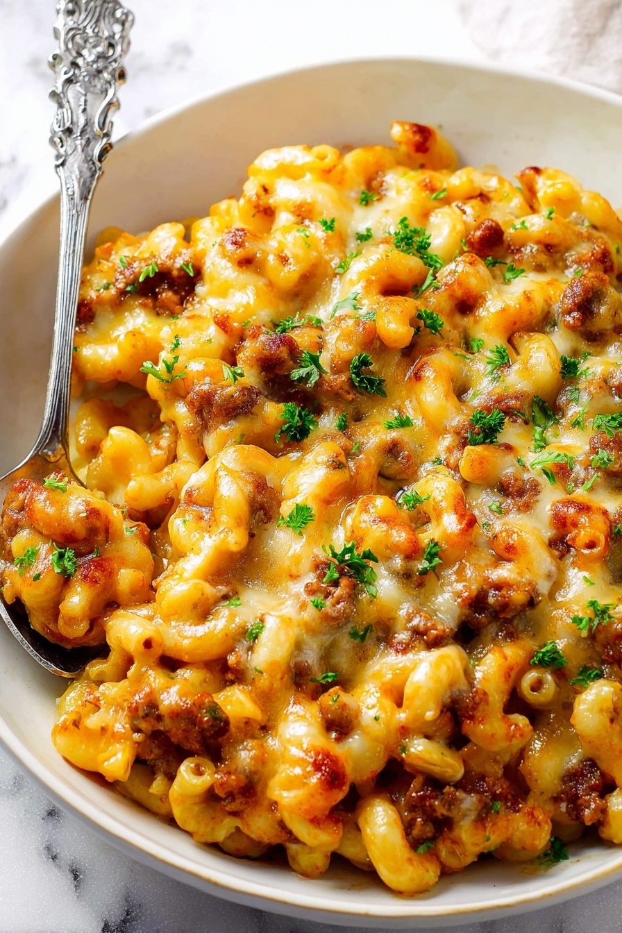 Spicy Chili Mac - Serving Suggestion