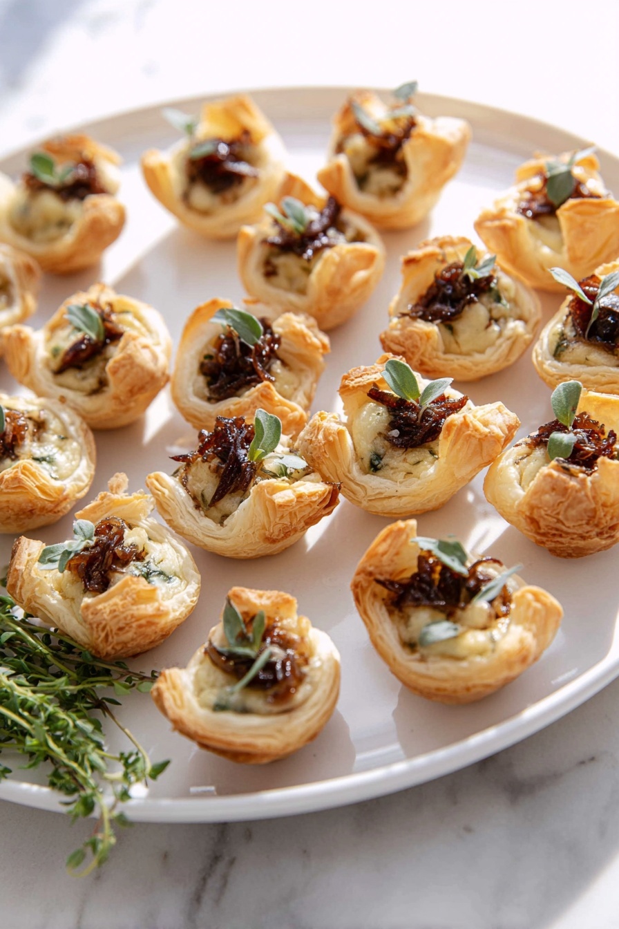 French onion bites - Serving Suggestion