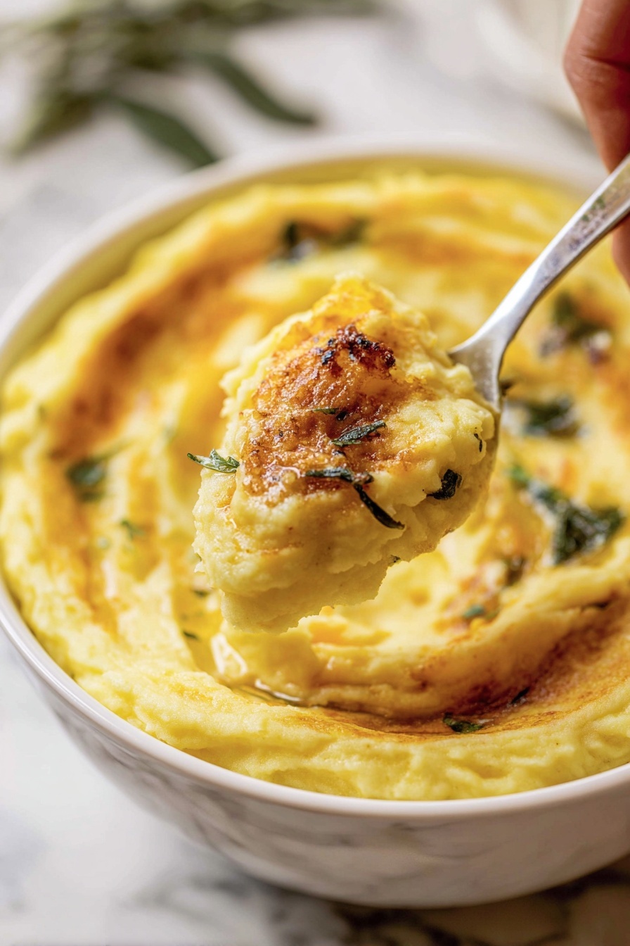 Boursin mashed potatoes - Serving Suggestion