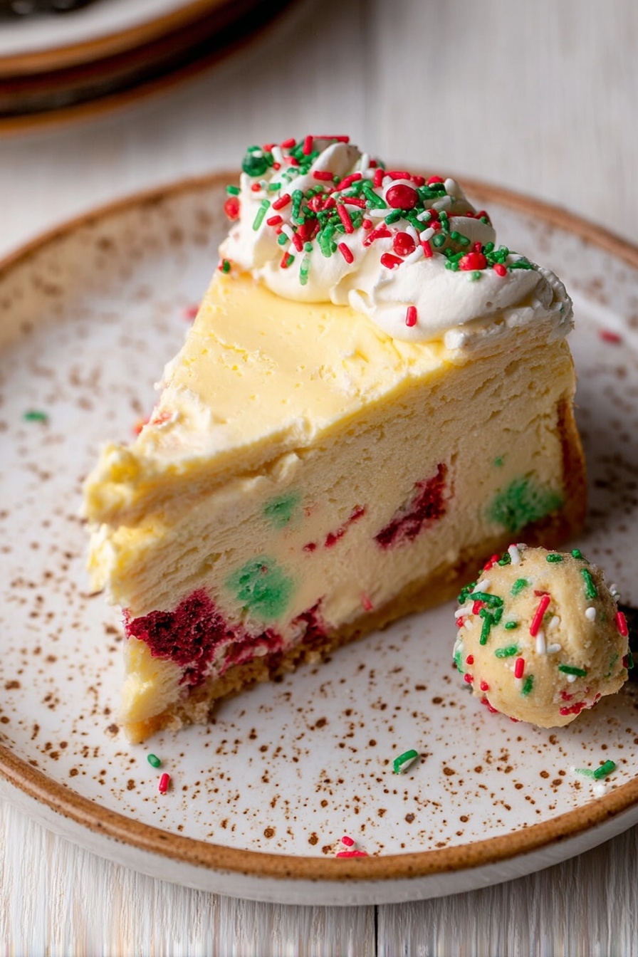 sugar cookie cheesecake - Serving Suggestion