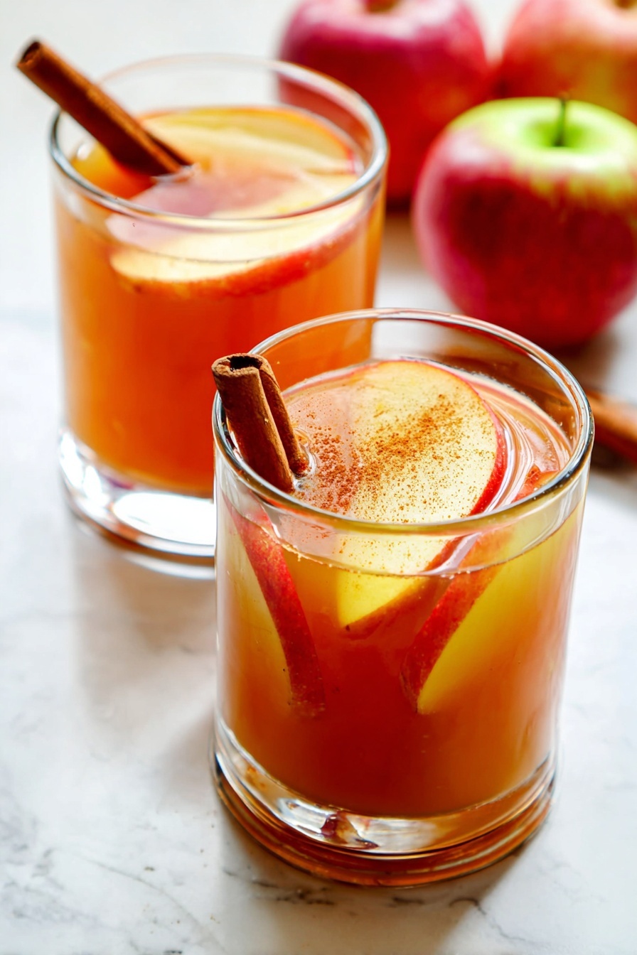 warm apple cider - Serving Suggestion