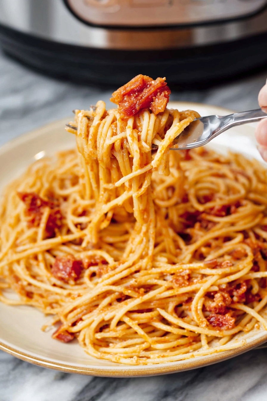 Crock Pot BBQ Alfredo Chicken - Serving Suggestion
