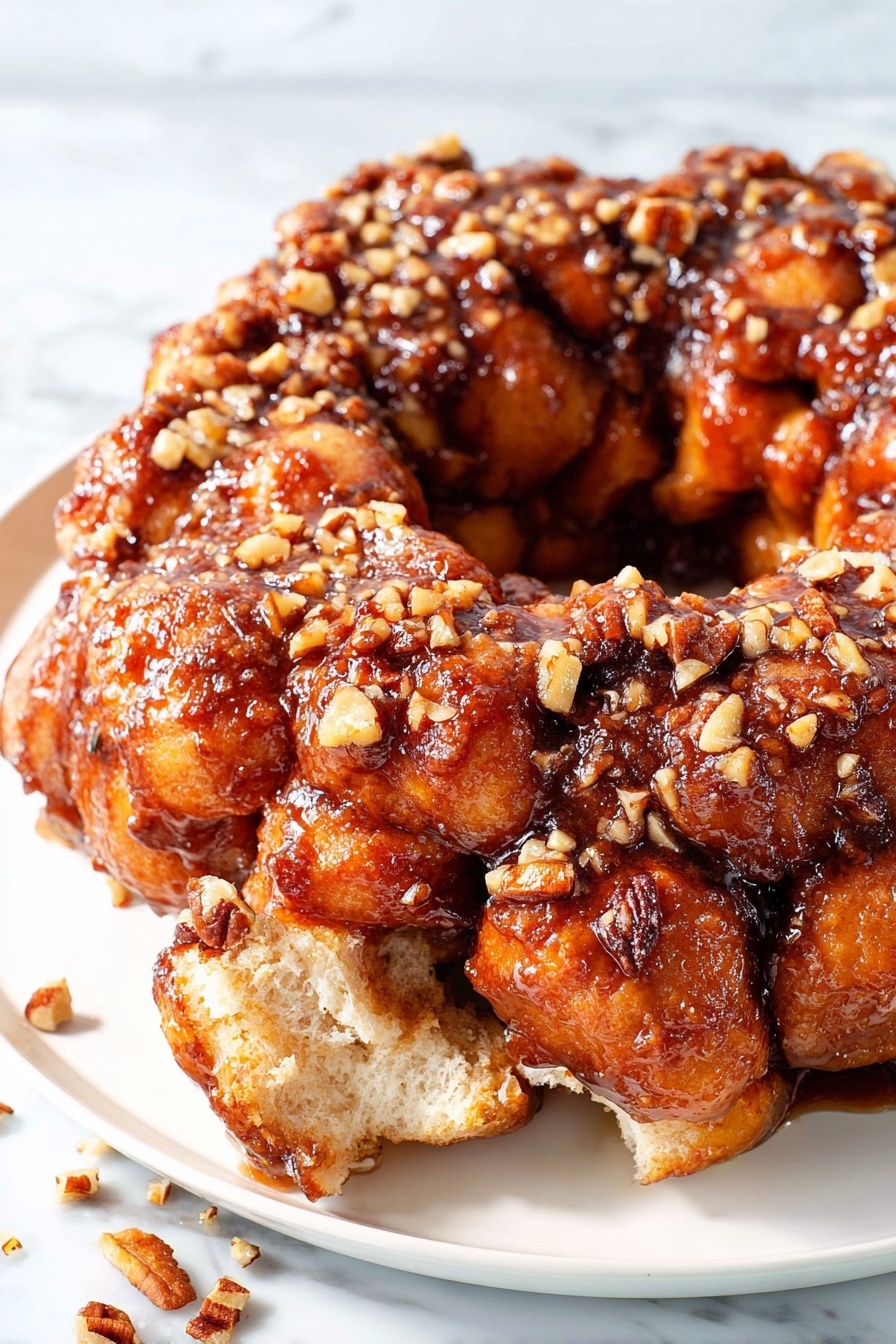 cinnamon monkey bread - Serving Suggestion