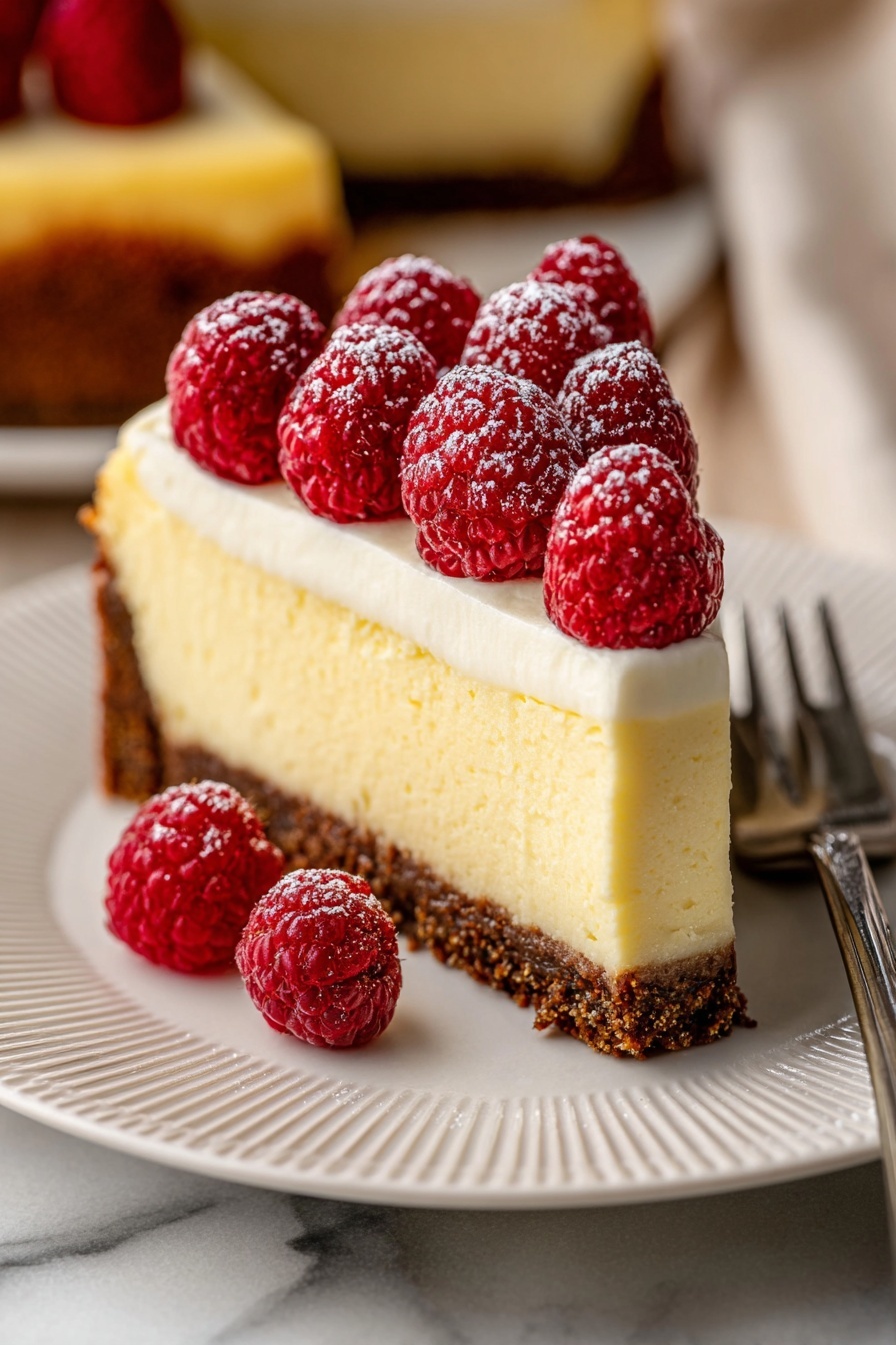 ricotta cheesecake - Serving Suggestion