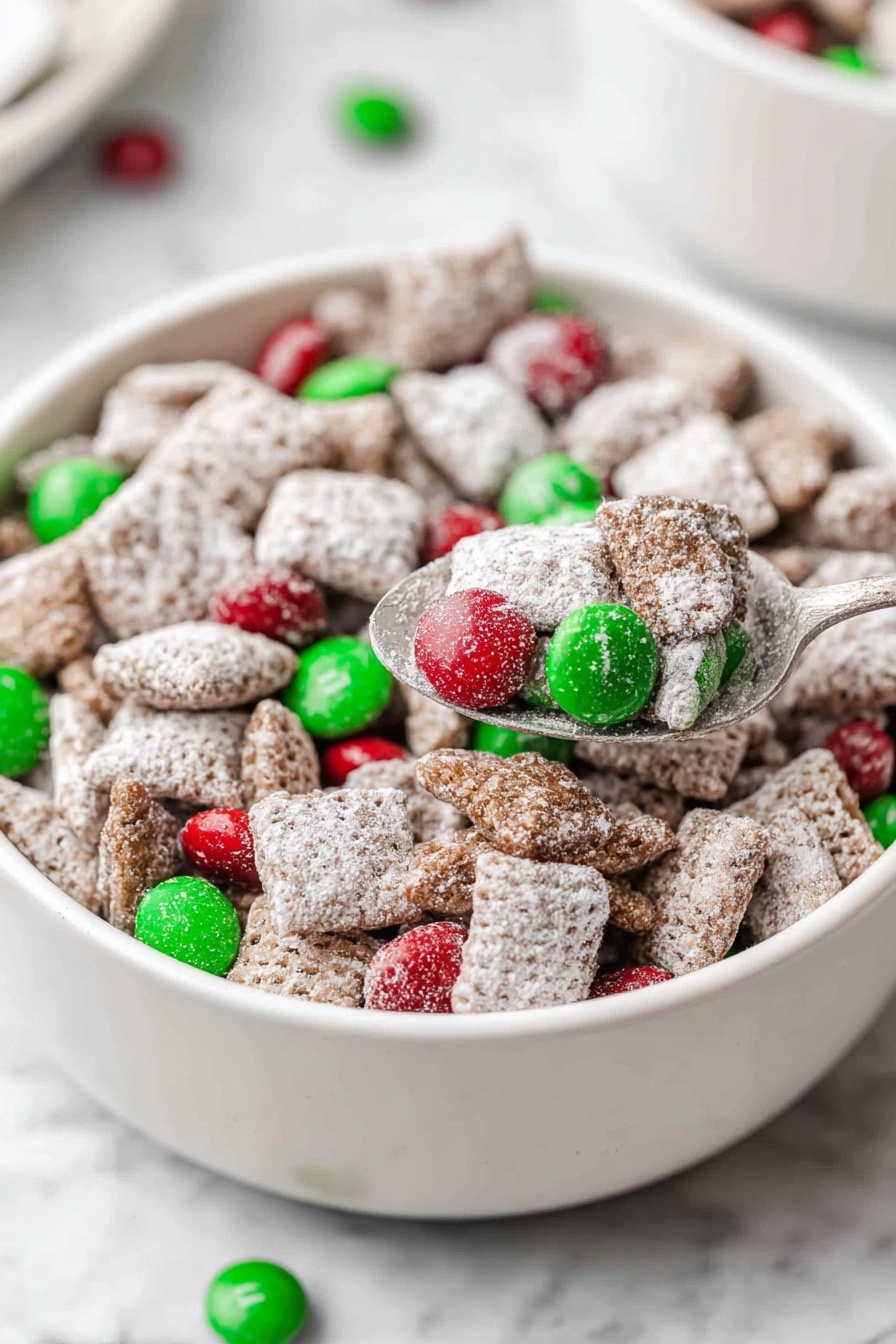 Reindeer Food Snack Mix - Serving Suggestion