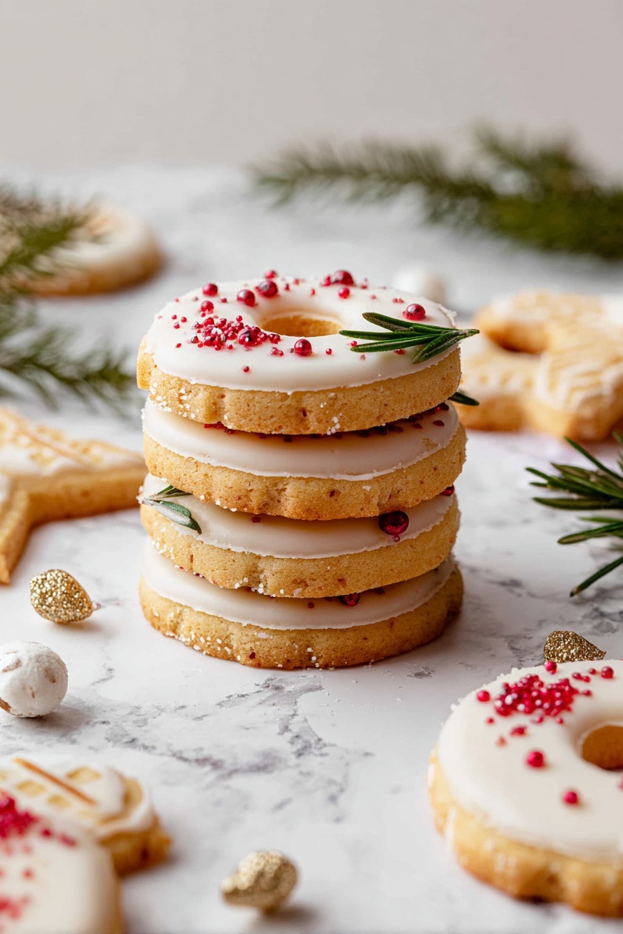 shortbread cookies - Serving Suggestion